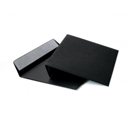 Цветные конверты С6 (114x162), черные