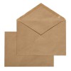 Крафтовый конверт Е4+ (290х390), треуг. клапан, без клея, коричневая бумага 90 гр,