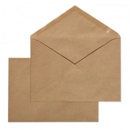 Крафт конверт В3 360*460, коричневая бумага 90 гр, треугольный клапан, БЕЗ КЛЕЯ