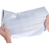 Курьерский пакет 600*800, с карманом, без печати, плотность 60 мкм, белый